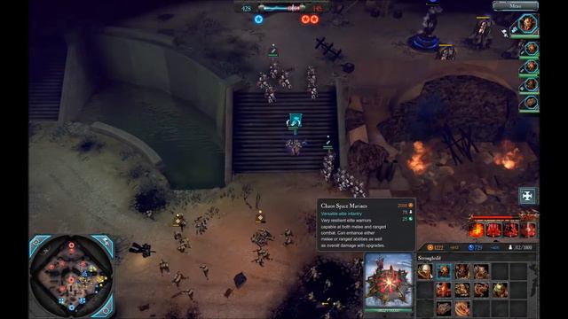 Forbidden Lore Gameplay - Chaos Space Marines смотреть онлайн