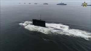 Всплытие подводной лодки