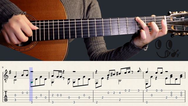 Yesterday - Beatles (Fingerstyle Tutorial with TAB) смотреть онлайн