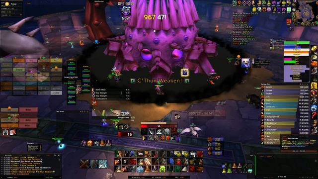 WoW Classic Season of Mastery C'Thun kill смотреть онлайн