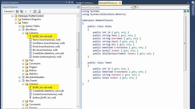 Entity - Code First Data Annotations 05 Sample Domain with Default Code First Behavior смотреть онлайн