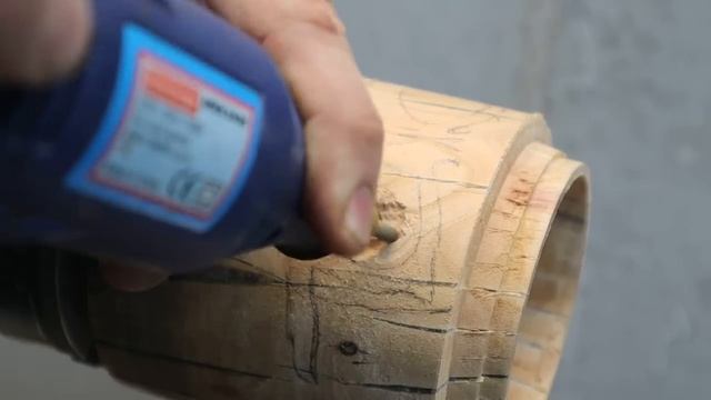 Кружка-череп на токарном станке. смотреть онлайн