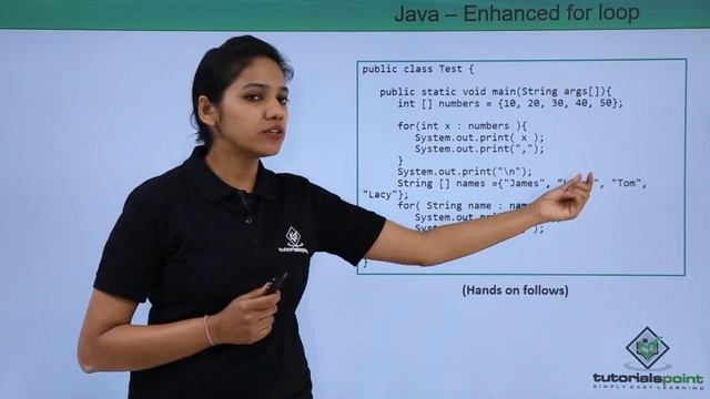 Java - Enhance For Loop смотреть онлайн