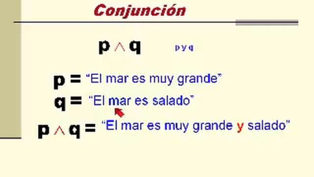 Conjuncion logica matematica ejemplos смотреть онлайн