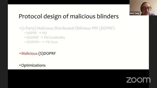 TBA The Bad Adversary Dealing with Malice in Private Set Intersection Cardinality Sum Problem смотреть онлайн