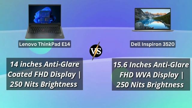 Lenovo ThinkPad E14 21E3S04W00 VS Dell Inspiron 3520 D560917WIN9S | Which One Is Best Under ₹75,000 смотреть онлайн