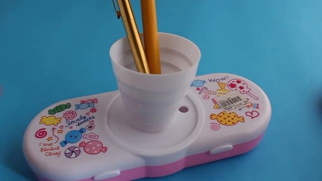 Pencil Box With Glass On Top