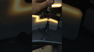 Вытянул вмятину на ребре холодным клеем адаптером 10мм