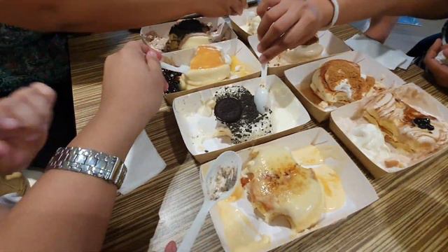 Puffy's Fluffy Japanese Soufflé Pancakes in SM Aura BGC | Souffle Pancake | Tito Jeffry смотреть онлайн