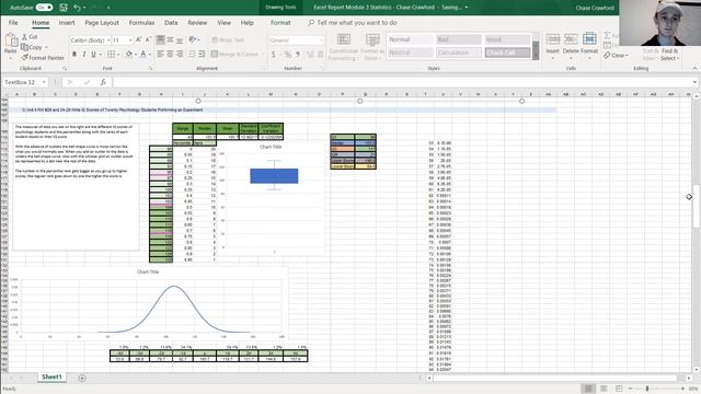 Module 3 Statistics Excel Report смотреть онлайн