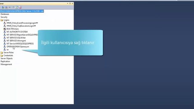 SQL Server Şifre Süre Kısıtı Kaldırma смотреть онлайн