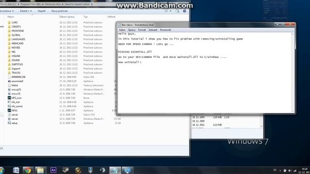 (FIX) EAINSTALL.dll problem uninstalling NEED FOR SPEED CARBON смотреть онлайн