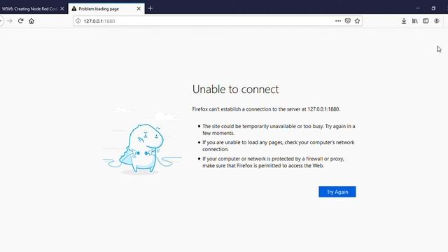 node RED error смотреть онлайн