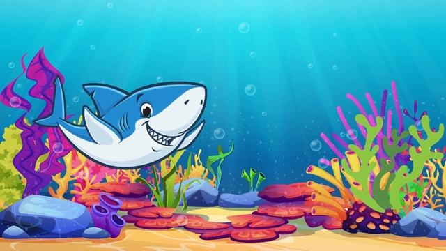 SEA ANIMALS for children - With REAL animals and drawings educational video смотреть онлайн
