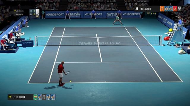 Tennis World Tour: How to Beat Federer: Xbox One Career (1.0.0.8) смотреть онлайн