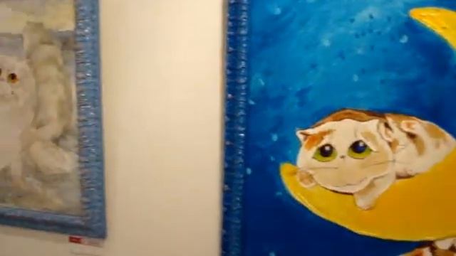 Мартовские кошки-выставка художников-6 смотреть онлайн