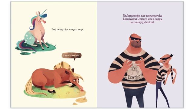 Unicorn And Horse | A Read Along Children's Story