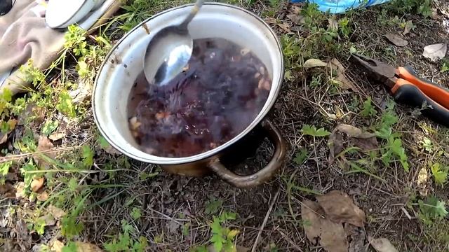 АРМЕЙСКАЯ ТУШЕНКА НА КОСТРЕ.ГОТОВИМ ГРЕЧКУ.ЖАРИМ ЯЙЦО.ОЧЕНЬ ВКУСНО смотреть онлайн