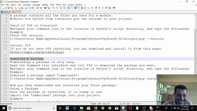 #40: Python Pip install and Module install Programming Tutorial in Amharic | በአማርኛ смотреть онлайн