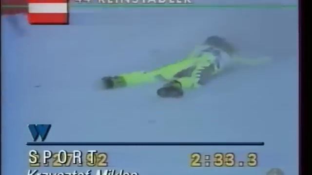 Wengen Lauberhorn deadly accident of Gernot Reinstadler смотреть онлайн
