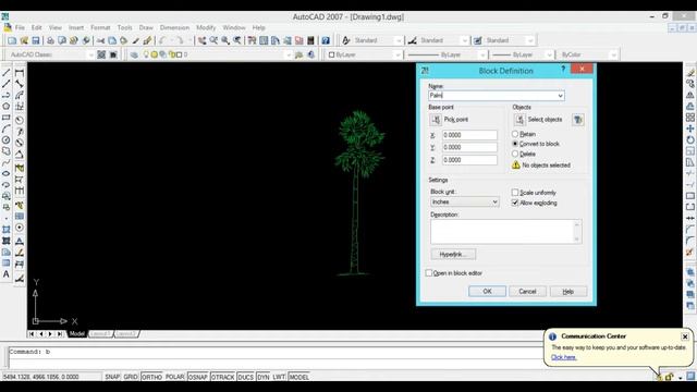 AutoCAD 2007 TUTORIALS -26- Make Block смотреть онлайн