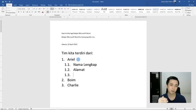 Belajar Microsoft Word dari Nol | Tutorial Word Pemula смотреть онлайн