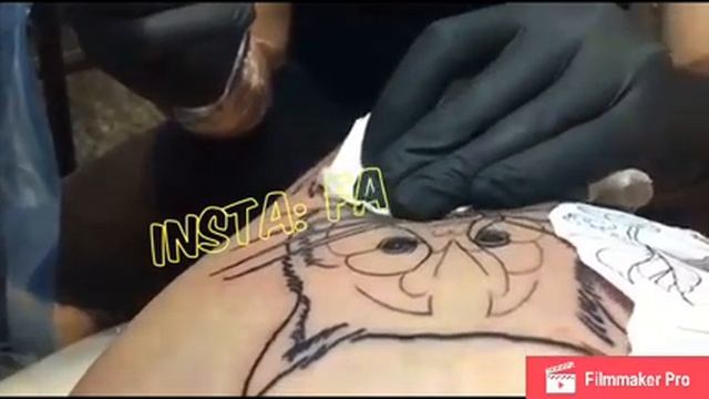 Session of a week ago. Neo traditional Tattoo смотреть онлайн