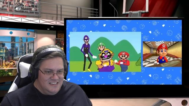 Internet Horror, Mario Reacts To Nintendo Memes Reaction смотреть онлайн