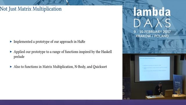 Detecting Recursion Schemes in Haskell Functions (...) - Adam D. Barwell (Lambda Days 2017) смотреть онлайн
