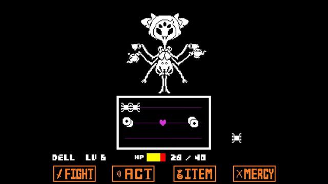 UNDERTALE | FIGHT WITH MUFFET! - girl just doesn't want to let me go :') смотреть онлайн