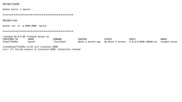 DevOps & SysAdmins: Unable to curl Nginx rhel docker container смотреть онлайн