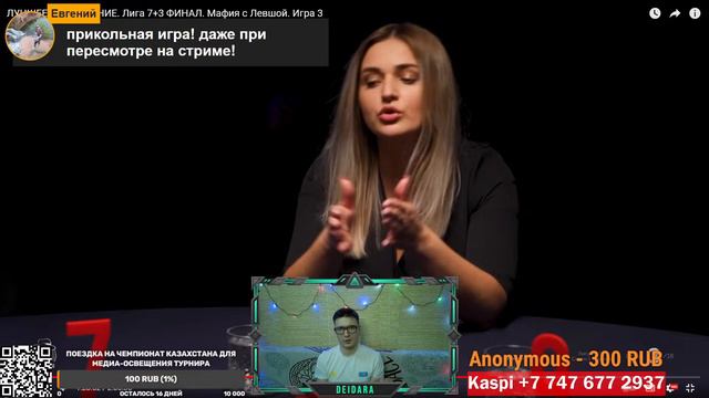 Лига 7+3. Игра 3. Мафия с Левшой. Разбор мафии. Закрытые роли. смотреть онлайн