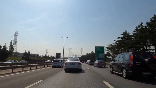 Istanbul. Driving From Sabiha Gokcen Airport To Laleli Through The Eurasia Tunnel