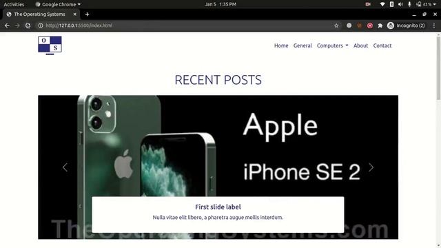 Bootstrap Tutorials Beginners to Advance in Pashto - DotCode - 15 Fixed navigation bar смотреть онлайн