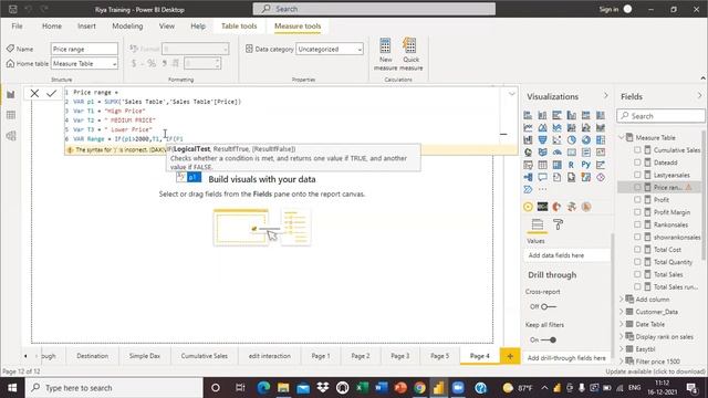 Variables in Power BI - Where variable is Used смотреть онлайн