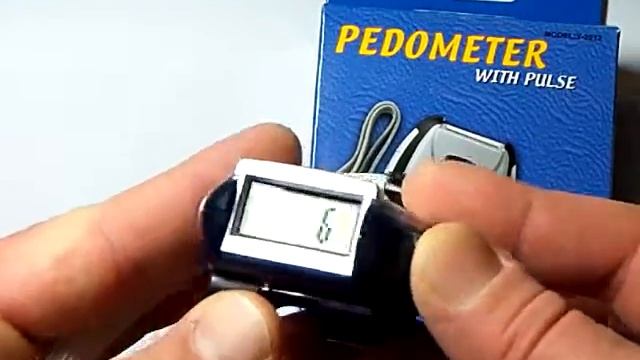 Шагомер (педометр) с измерением пульса, калорий, расстояния смотреть онлайн