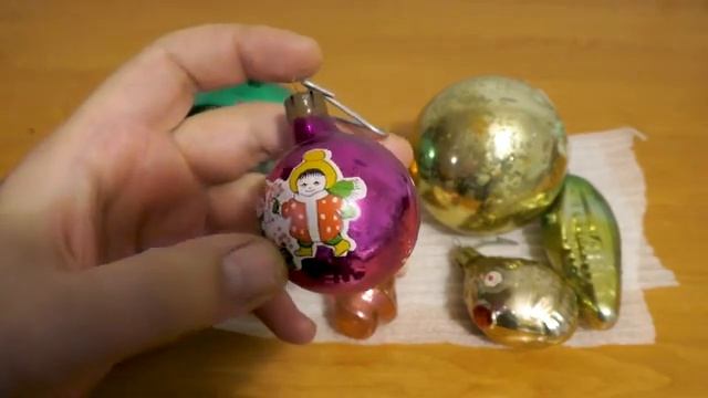 Новогодние елочные игрушки времен СССР (находка в старом погребе) смотреть онлайн