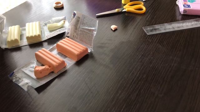 Моё первое видео/делаю кольца из полимерной глины