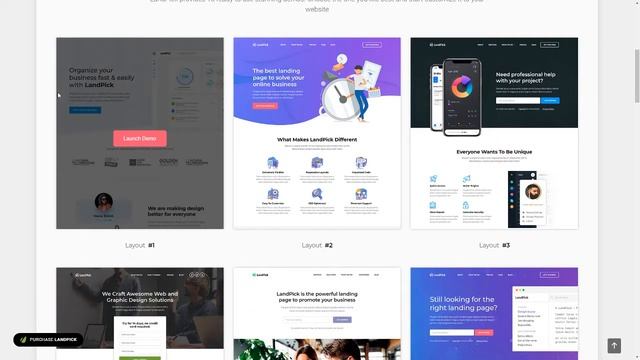 Landpick - Multipurpose Landing Pages WordPress Theme Niles Loui смотреть онлайн