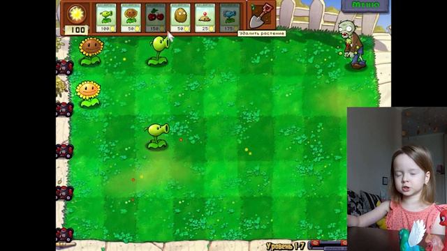 Крошка Жанна играет в РАСТЕНИЯ против ЗОМБИ! | Plants vs. Zombies | Выпуск №3 смотреть онлайн
