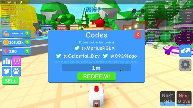 All code for ROBLOX ?TRADING! ?Boxing Simulator смотреть онлайн