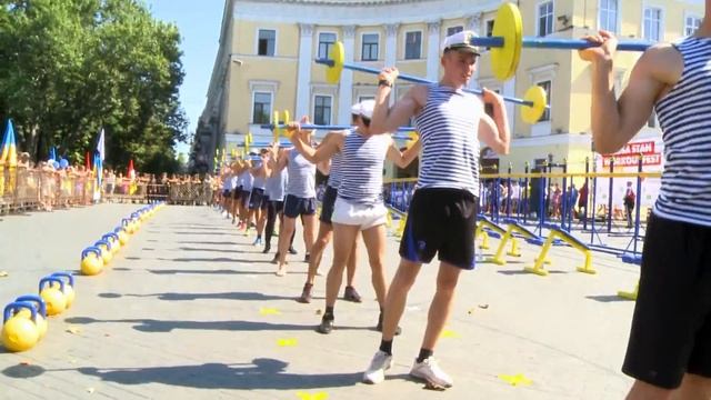 СТАН. Одесса. Спортивный тест активности нации среди моряков! смотреть онлайн