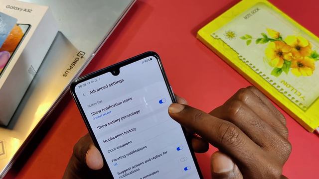 Samsung Galaxy A32 Main Battery Percentage Kaise Show Kare, How To Show Battery Percentage in A32 смотреть онлайн