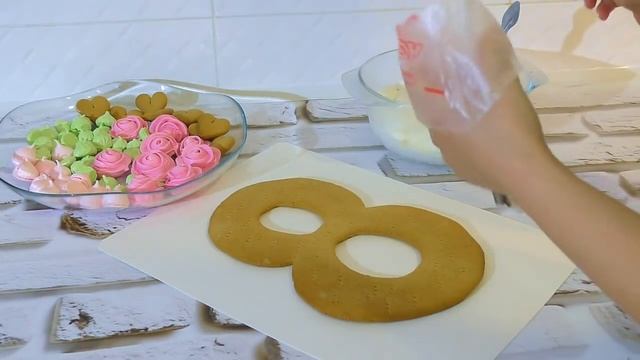 Торт ЦИФРА Новый ТРЕНД Торт цифра восемь /// Olya Tortik Домашний Кондитер смотреть онлайн