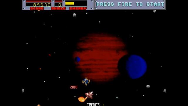 blasteroids arcade playthrough first warp 60 fps смотреть онлайн