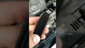 Причина внезапного обрыва ремня генератора ,Mazda CX-5