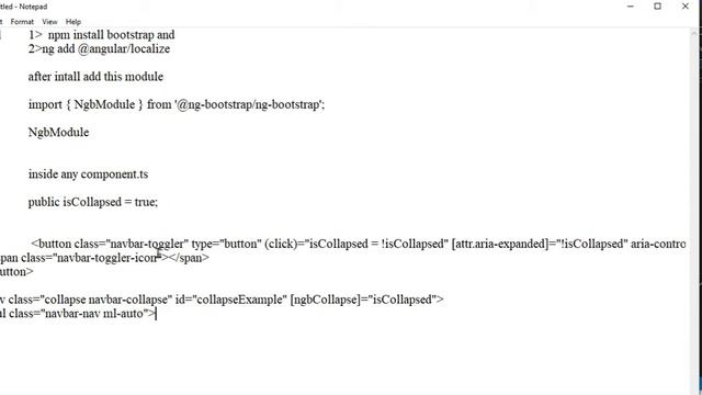 Navbar collapse not working in angular 9 2020 смотреть онлайн