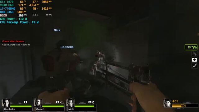 MSI GE73VR GTX 1070 Left 4 Dead 2 смотреть онлайн