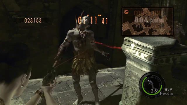 RESIDENT EVIL 5: The Mercenaries Ancient Ruins Stage With Excella Gionne - S Rank смотреть онлайн