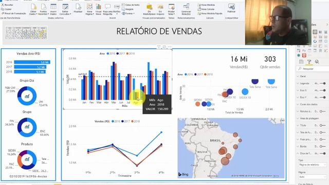 Power BI Desktop: Tooltip criar e personalizar dica de ferramenta смотреть онлайн